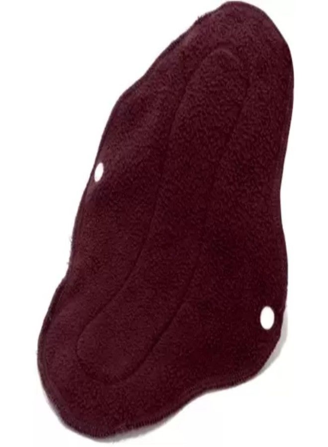 CareDone Reusable Cloth Period Pads for Heavy Flow Leakproof Overnight Protects,Large Sanitary Pads Set with Wings for Women,Washable Overnight Cloth Panty Liners Period Pads. (Pack of 4) - Image 5